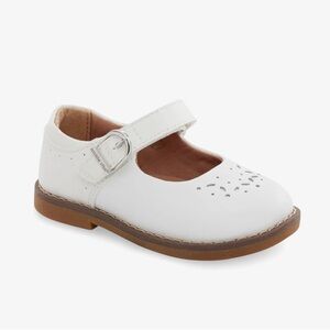 Stride Rite White Mara Mary Jane Shoes